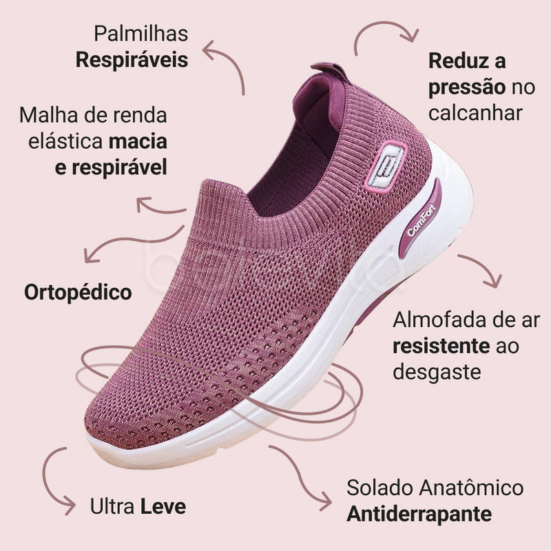 Comfort SneakersTênis - Ortopédico Feminino